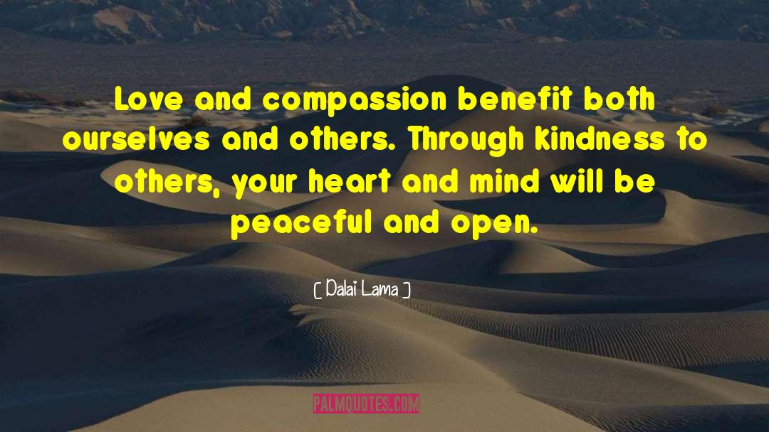 Love Kindness quotes by Dalai Lama