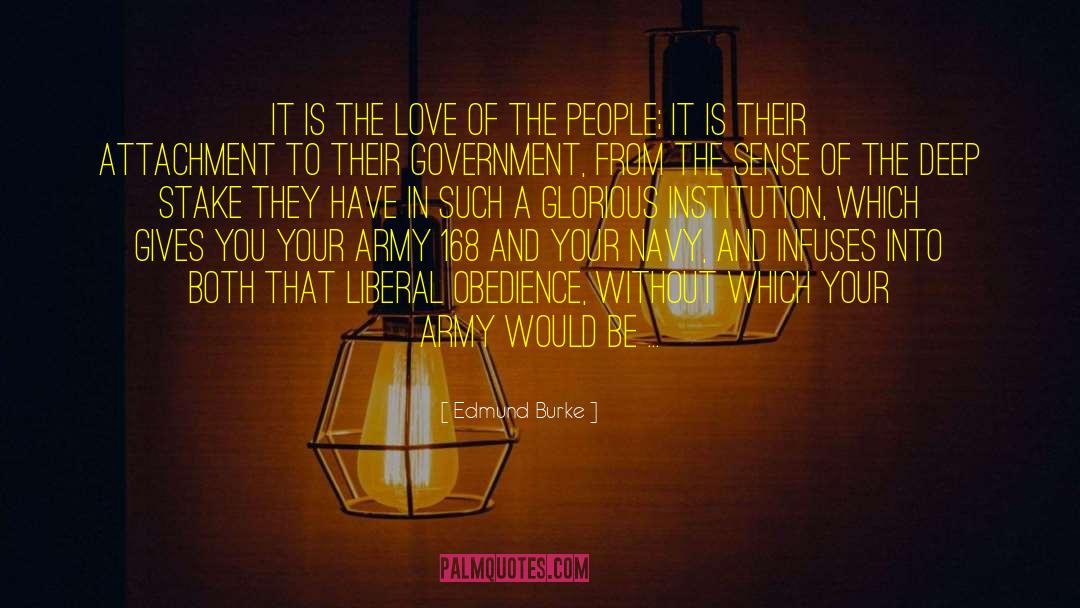 Love Kinection quotes by Edmund Burke