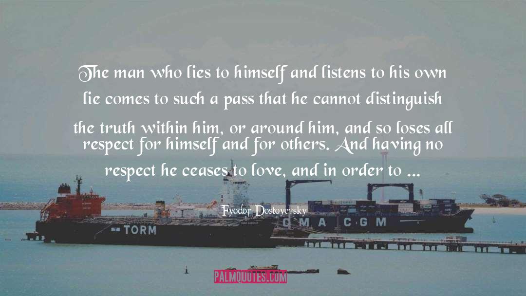 Love Lies And Spies quotes by Fyodor Dostoyevsky