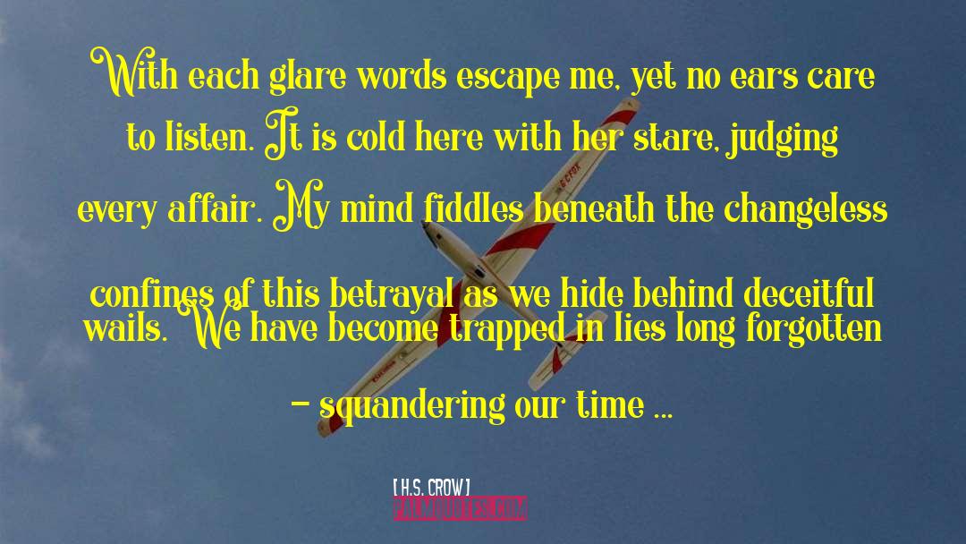 Love Lies Bleeding quotes by H.S. Crow