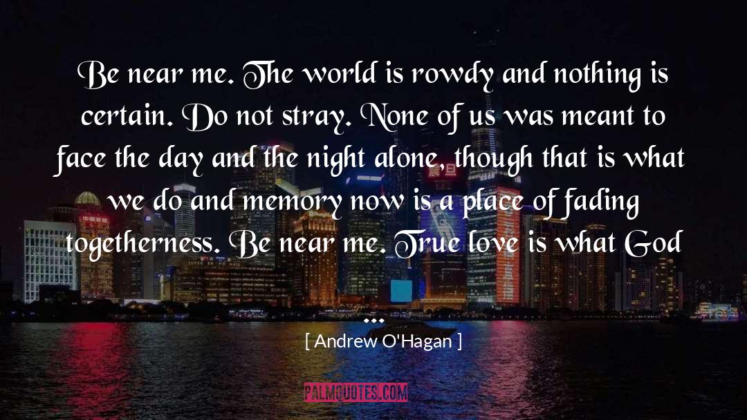 Love Literature quotes by Andrew O'Hagan