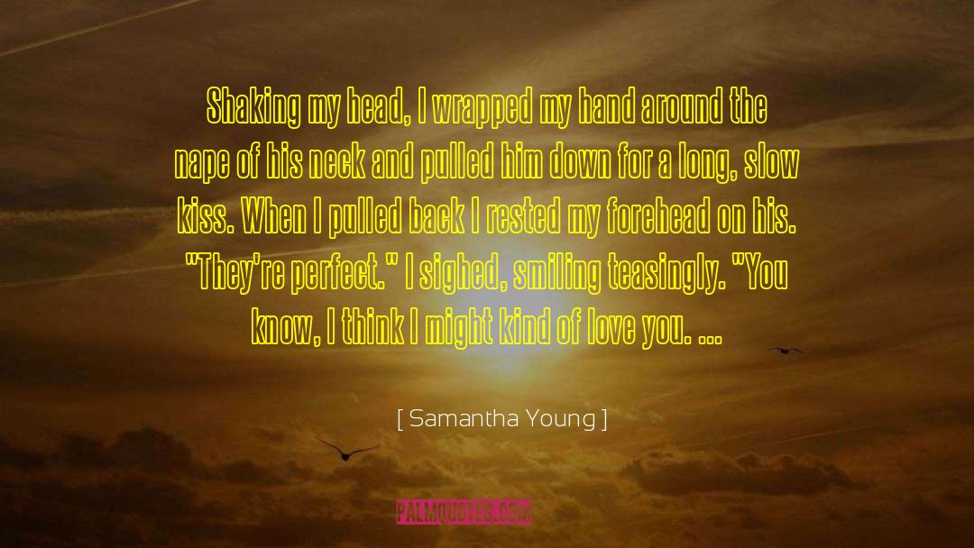 Love Long Jump quotes by Samantha Young