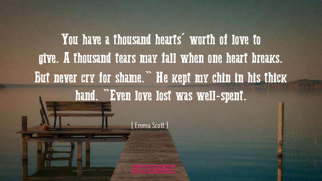 Love Lost quotes by Emma Scott
