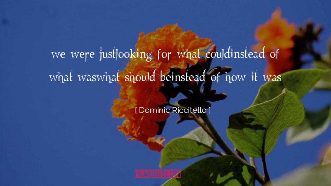 Love Lust quotes by Dominic Riccitello