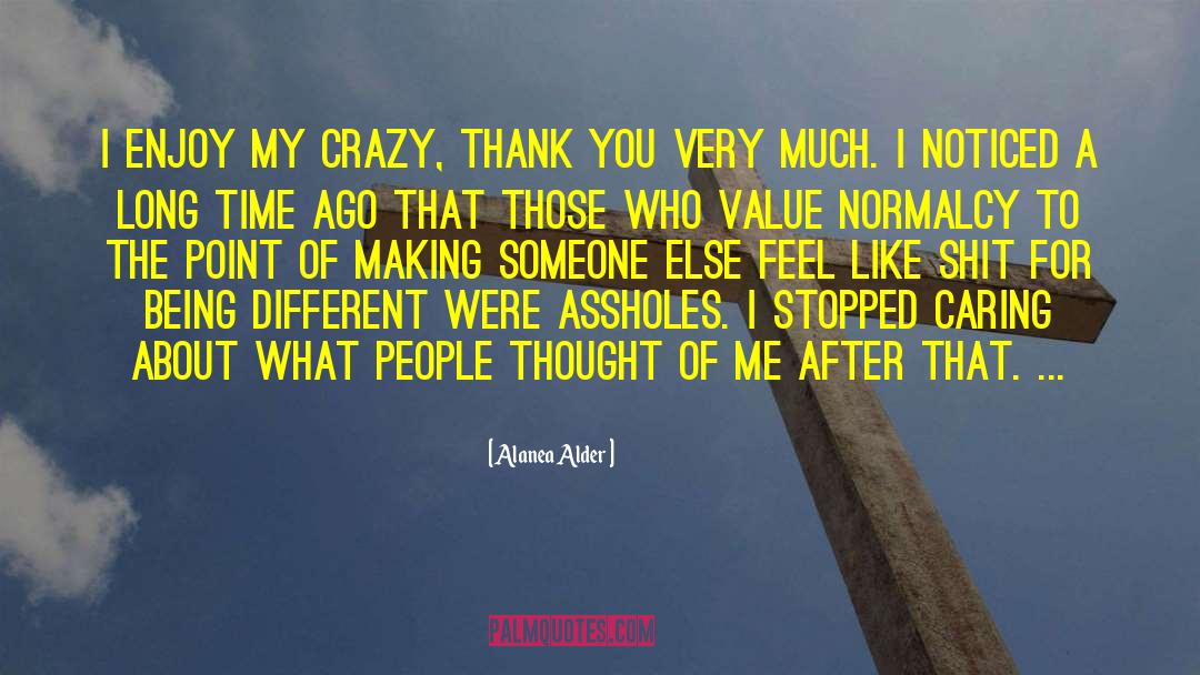 Love Making You Crazy quotes by Alanea Alder