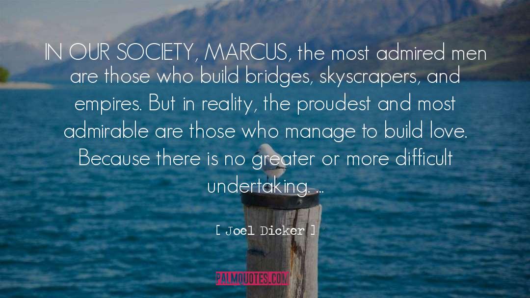 Love Marcus Aurelius quotes by Joel Dicker