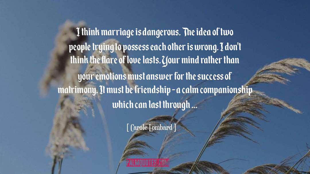 Love Marriage Solutions quotes by Carole Lombard