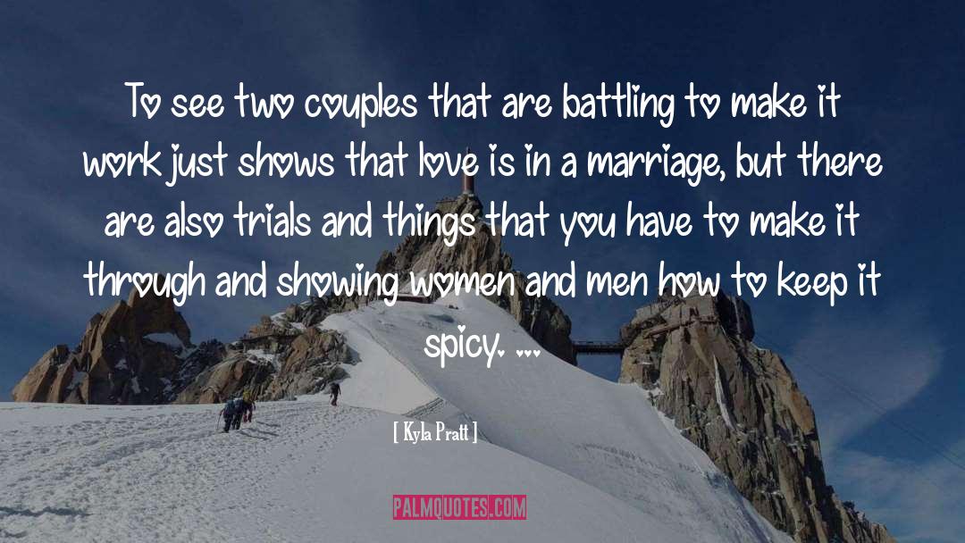 Love Marriage Solutions quotes by Kyla Pratt