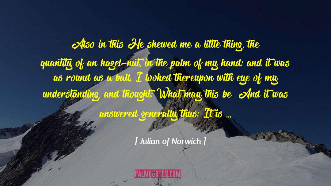 Love Me First quotes by Julian Of Norwich