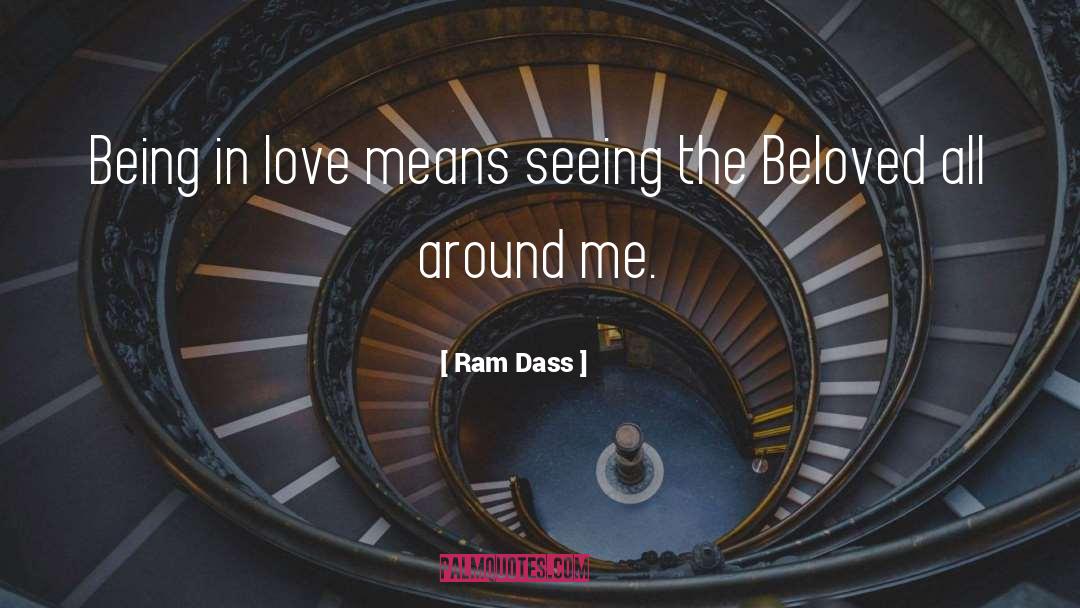 Love Means quotes by Ram Dass