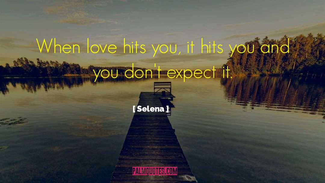 Love Measurement quotes by Selena