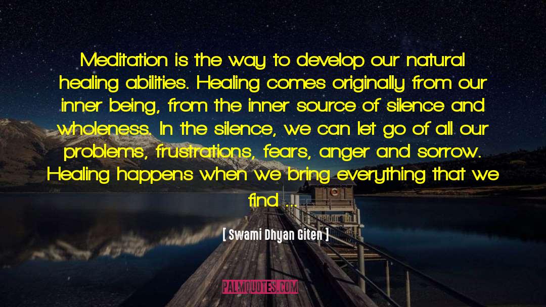 Love Meditation quotes by Swami Dhyan Giten