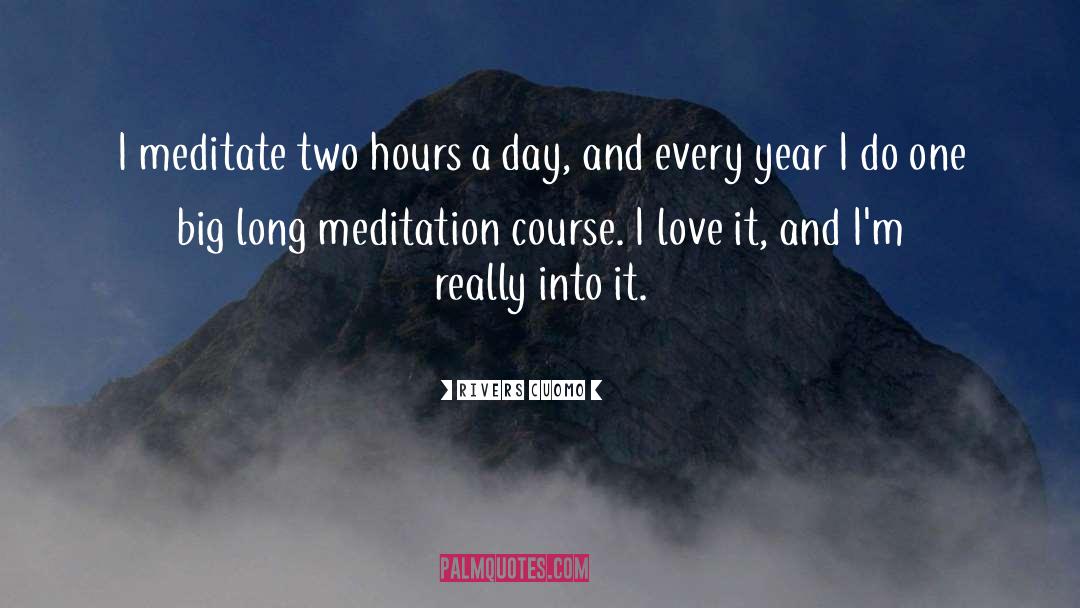 Love Meditation quotes by Rivers Cuomo