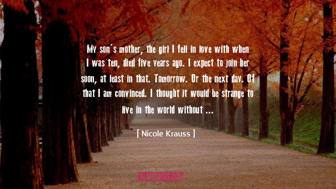 Love Memory Smite Miranda quotes by Nicole Krauss