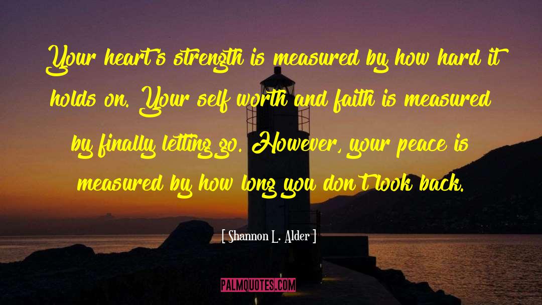 Love Moving On quotes by Shannon L. Alder