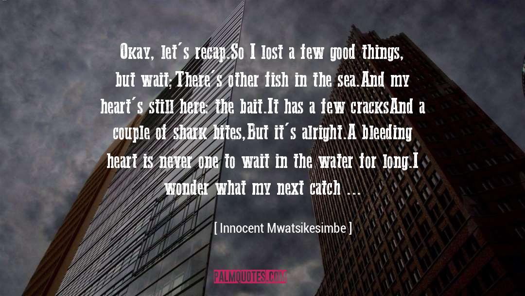 Love Moving On quotes by Innocent Mwatsikesimbe