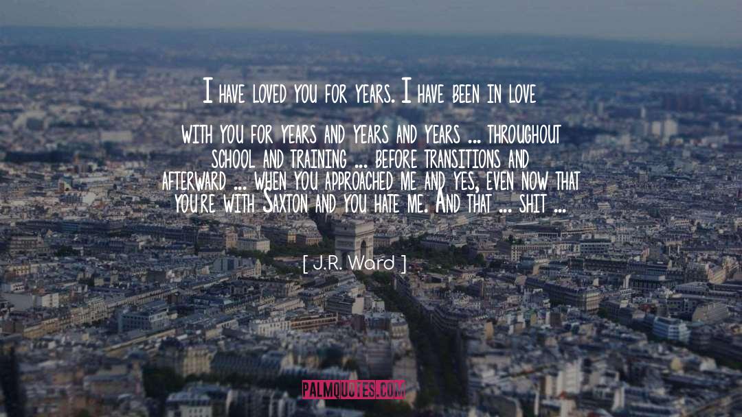 Love My Daughter quotes by J.R. Ward