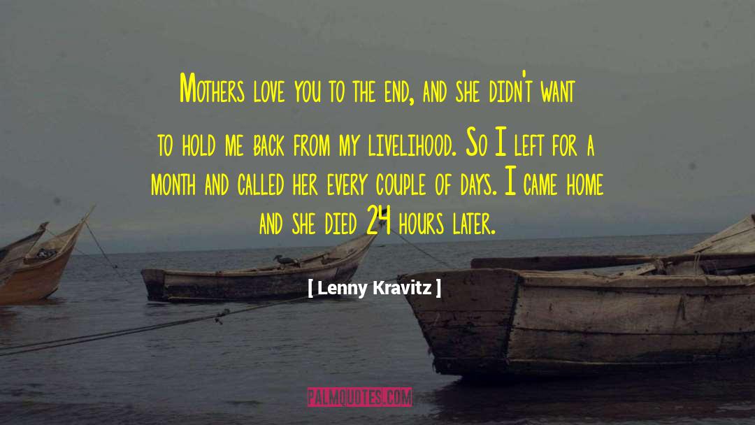 Love My Niece quotes by Lenny Kravitz