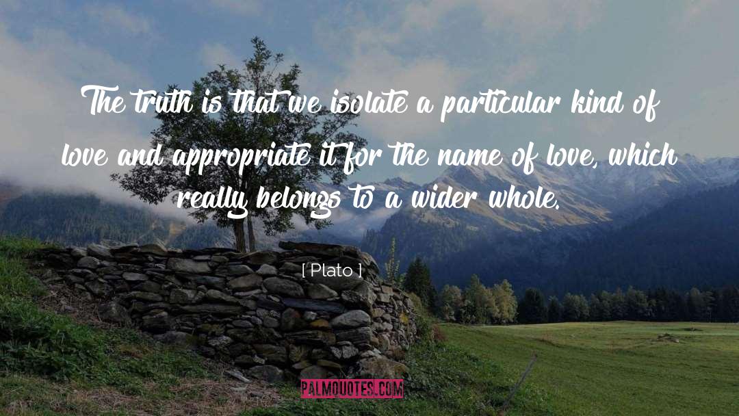 Love Names quotes by Plato