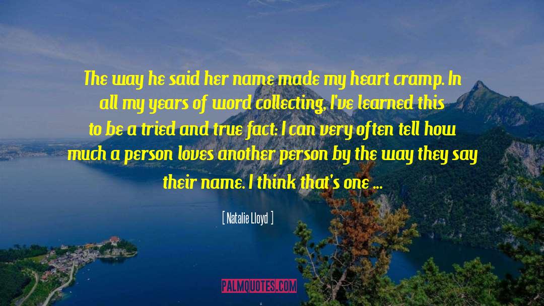 Love Names quotes by Natalie Lloyd