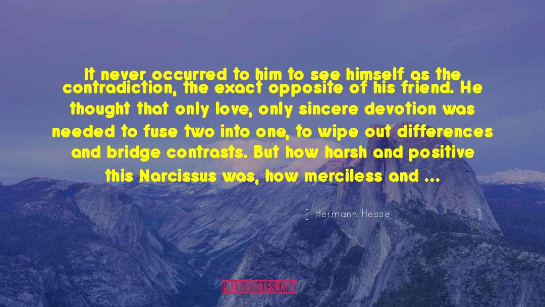 Love Narcissus quotes by Hermann Hesse