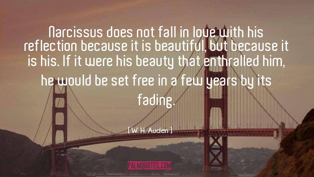 Love Narcissus quotes by W. H. Auden