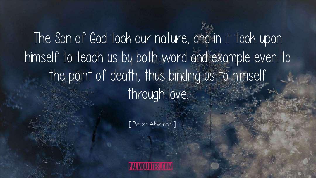 Love Nature quotes by Peter Abelard
