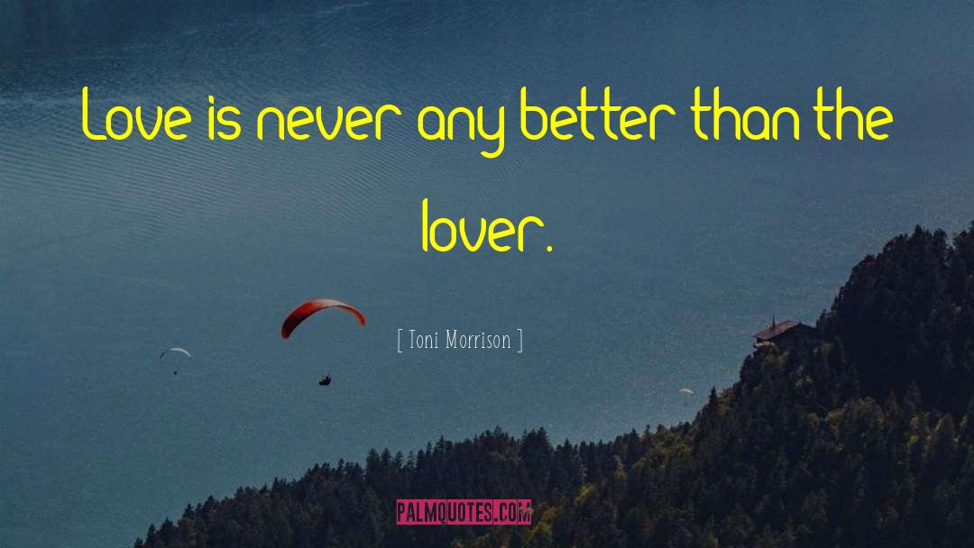 Love Never Dies quotes by Toni Morrison