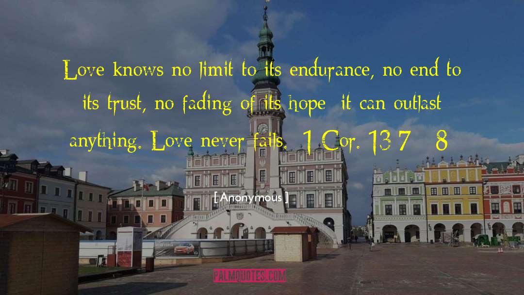Love Never Fading quotes by Anonymous