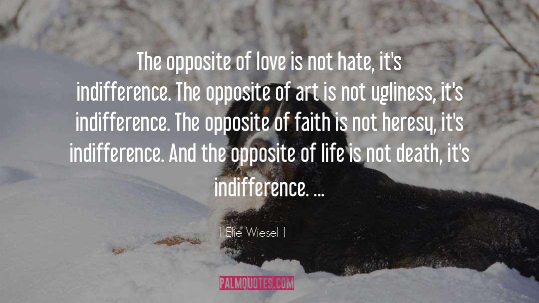 Love Not Hate quotes by Elie Wiesel