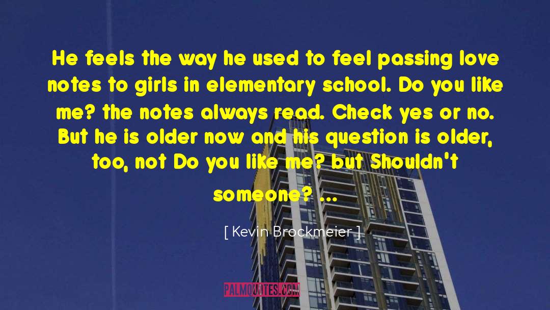Love Notes quotes by Kevin Brockmeier