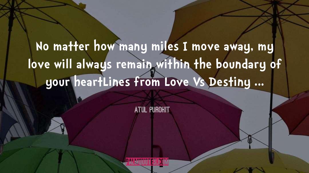 Love Novel quotes by Atul Purohit