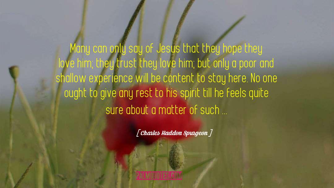 Love Obsession quotes by Charles Haddon Spurgeon