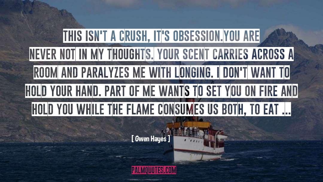 Love Obsession quotes by Gwen Hayes