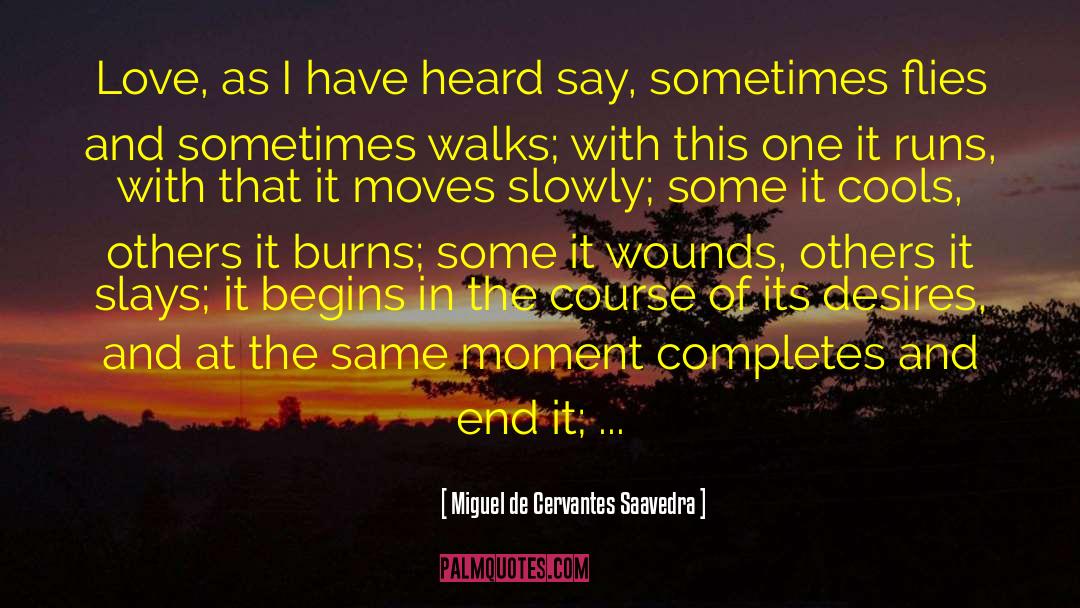 Love Of A Friend quotes by Miguel De Cervantes Saavedra
