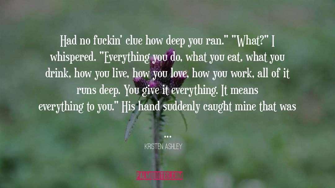 Love Of A Friend quotes by Kristen Ashley