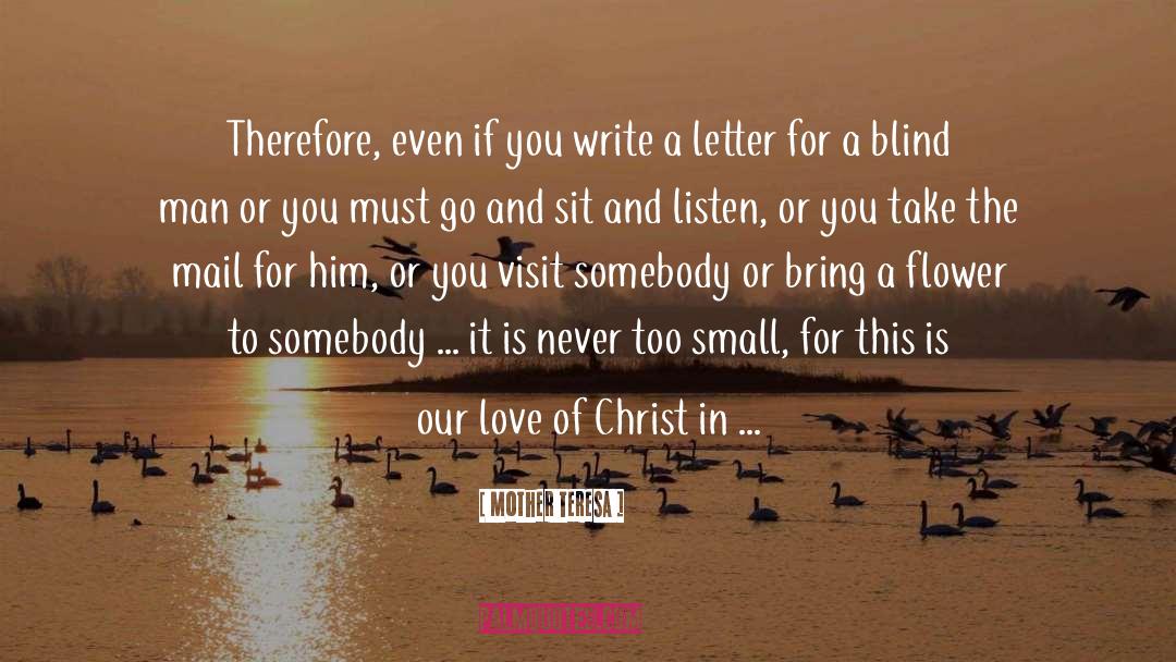 Love Of Christ quotes by Mother Teresa