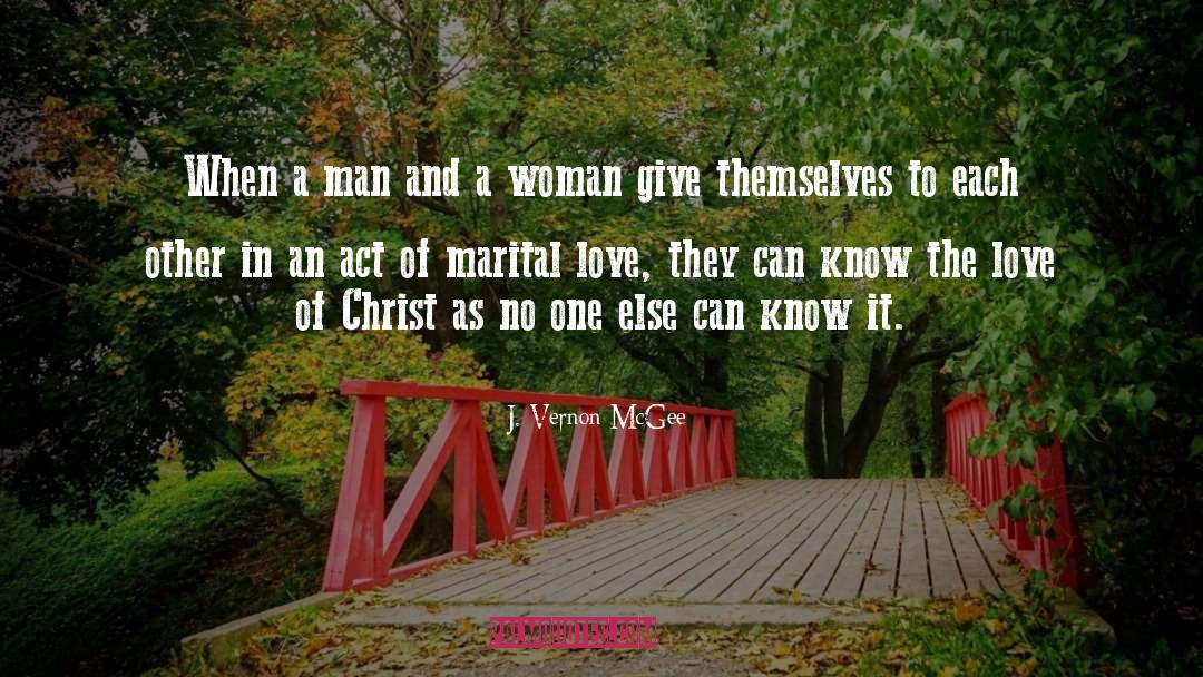 Love Of Christ quotes by J. Vernon McGee