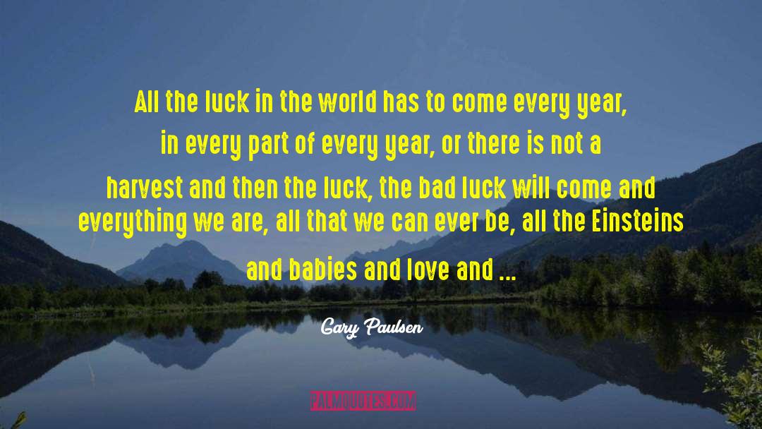 Love Of Country quotes by Gary Paulsen
