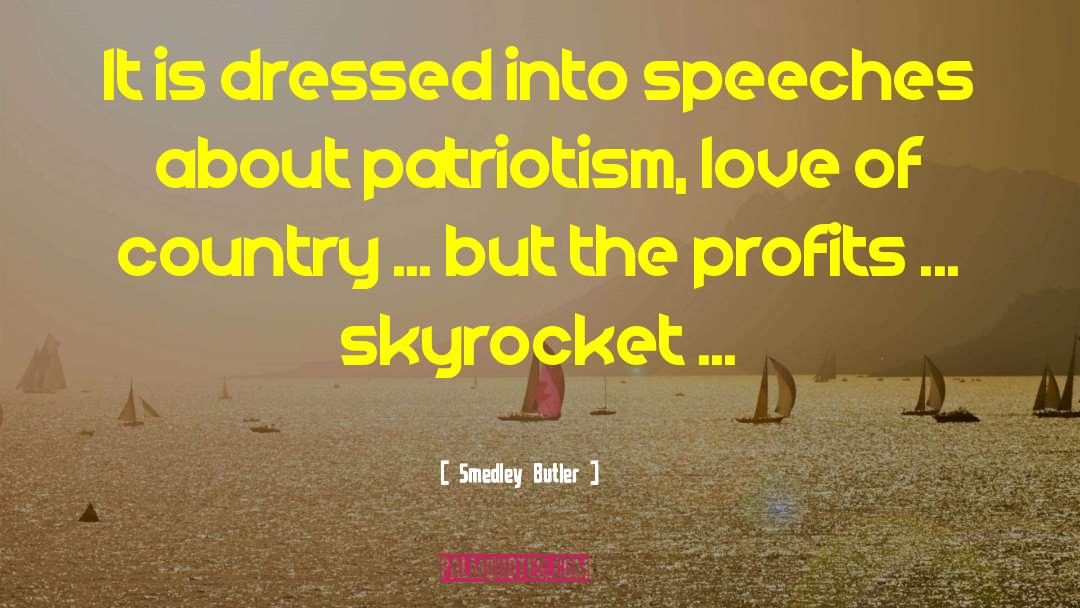 Love Of Country quotes by Smedley Butler