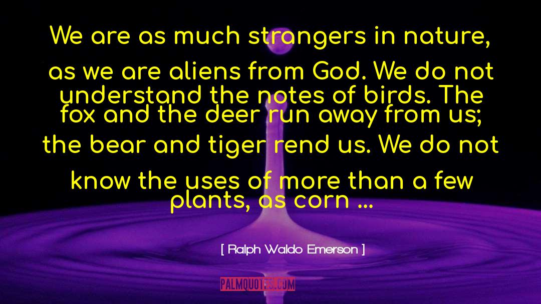 Love Of Nature quotes by Ralph Waldo Emerson