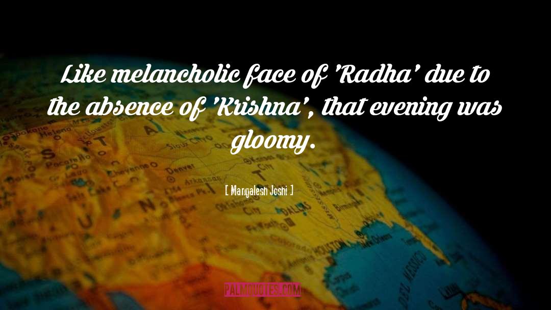 Love Of Radha Krishna quotes by Mangalesh Joshi