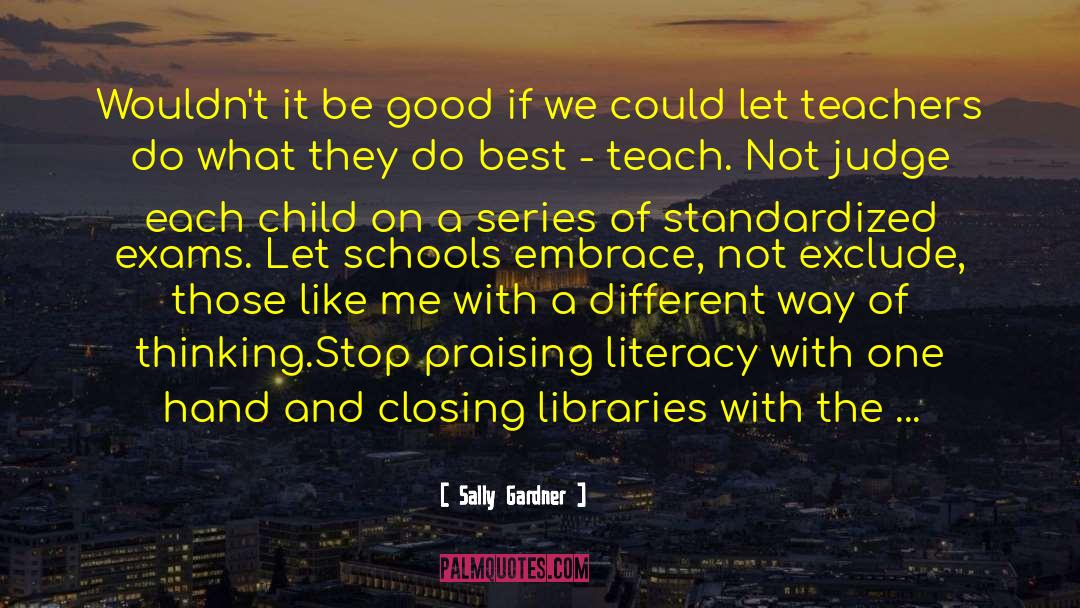 Love Of Reading quotes by Sally Gardner