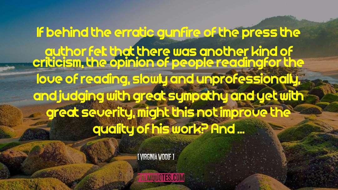 Love Of Reading quotes by Virginia Woolf