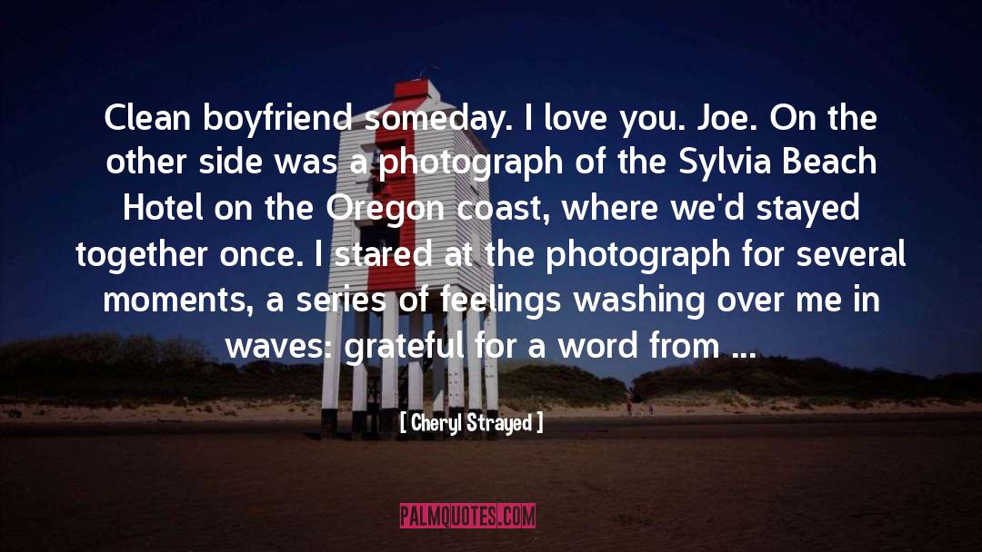 Love On Beach quotes by Cheryl Strayed