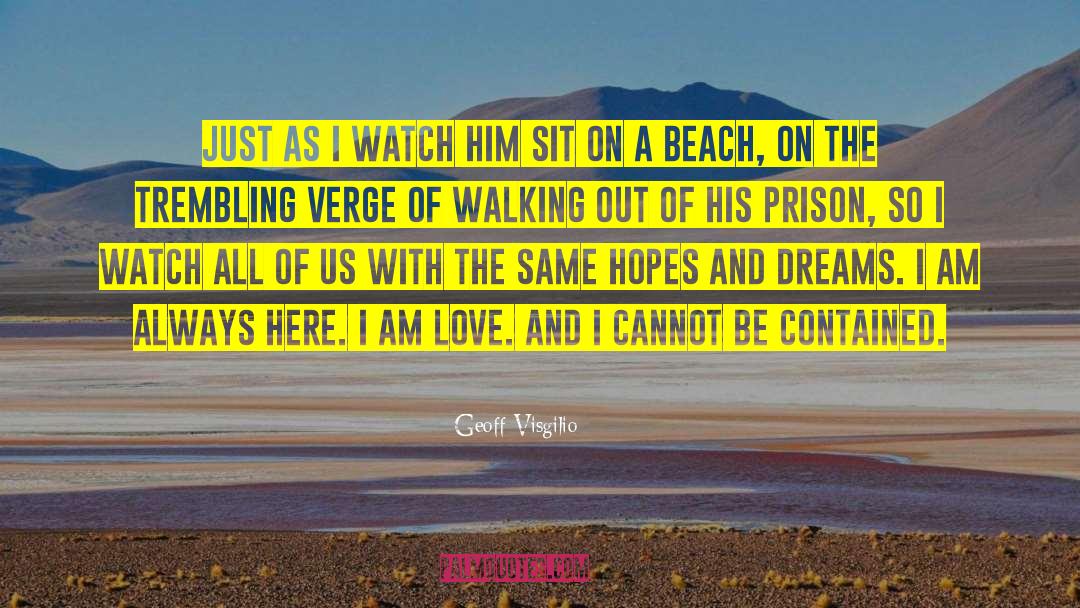 Love On Beach quotes by Geoff Visgilio