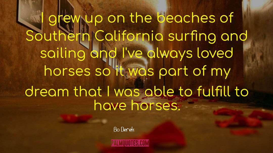Love On Beach quotes by Bo Derek