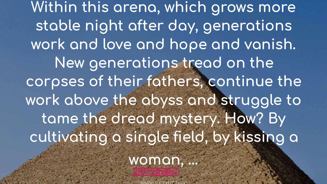 Love On Woman quotes by Nikos Kazantzakis