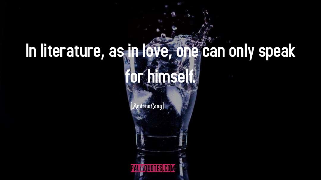 Love One quotes by Andrew Lang