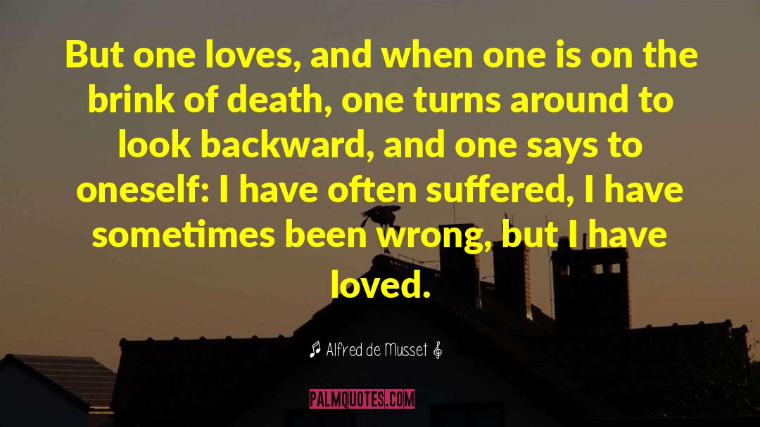 Love Oneself quotes by Alfred De Musset